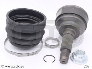 CDX 208 jungčių komplektas, kardaninis velenas 
 Ratų pavara -> Sujungimai/komplektas