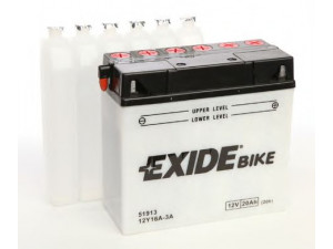 EXIDE 12Y16A-3A starterio akumuliatorius; starterio akumuliatorius 
 Elektros įranga -> Akumuliatorius