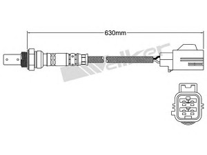 WALKER PRODUCTS 250-54009 lambda jutiklis 
 Variklis -> Variklio elektra
9497252