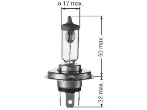 BERU 112600 lemputė, priekinis žibintas