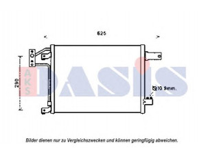 AKS DASIS 522076N kondensatorius, oro kondicionierius 
 Oro kondicionavimas -> Kondensatorius