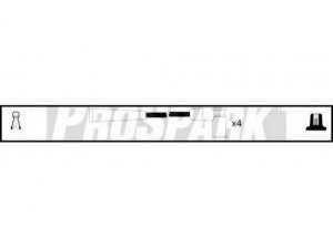 STANDARD OES1151 uždegimo laido komplektas 
 Kibirkšties / kaitinamasis uždegimas -> Uždegimo laidai/jungtys
1086384, 1086385, 1086386, 1086388