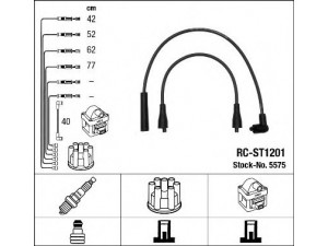 NGK 5575 uždegimo laido komplektas 
 Kibirkšties / kaitinamasis uždegimas -> Uždegimo laidai/jungtys
SE 022 028 301 A, SE022028301A