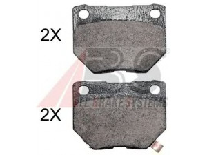 A.B.S. 36719 OE stabdžių trinkelių rinkinys, diskinis stabdys 
 Techninės priežiūros dalys -> Papildomas remontas
44060-04U86, 44060-06P90