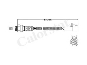 CALORSTAT by Vernet LS140429 lambda jutiklis 
 Variklis -> Variklio elektra
3559458, 4140960, 5C5Z9F472BA, 6L7Z9F472BA