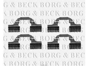 BORG & BECK BBK1222 priedų komplektas, diskinių stabdžių trinkelės 
 Stabdžių sistema -> Diskinis stabdys -> Stabdžių dalys/priedai