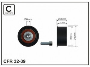 CAFFARO 32-39 kreipiantysis skriemulys, paskirstymo diržas 
 Diržinė pavara -> Paskirstymo diržas/komplektas -> Laisvasis/kreipiamasis skriemulys
56 36 415, 56 36 419, 56 36 427