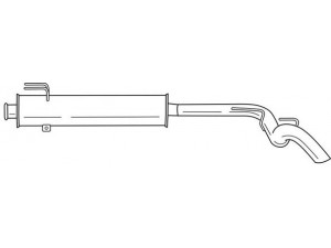 AKS DASIS SG49618 galinis duslintuvas