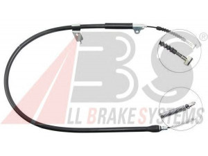 A.B.S. K11837 trosas, stovėjimo stabdys 
 Stabdžių sistema -> Valdymo svirtys/trosai
36531-9C005, 36531-9C006