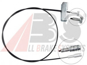A.B.S. K17246 trosas, stovėjimo stabdys 
 Stabdžių sistema -> Valdymo svirtys/trosai
4420800, 93864840