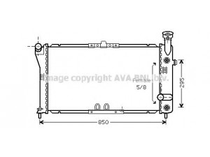 AVA QUALITY COOLING CT2032 radiatorius, variklio aušinimas 
 Aušinimo sistema -> Radiatorius/alyvos aušintuvas -> Radiatorius/dalys
52464934, 52464935, 52464936, 52464938