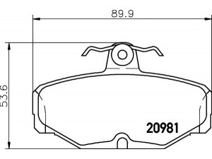 HELLA PAGID 8DB 355 017-621 stabdžių trinkelių rinkinys, diskinis stabdys 
 Techninės priežiūros dalys -> Papildomas remontas
1543375, 1637872, 1638880, 1648236