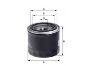 UNIFLUX FILTERS XN167 kuro filtras 
 Techninės priežiūros dalys -> Papildomas remontas
23303-87304-000, ME 006066, ME 016872