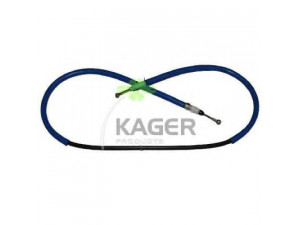 KAGER 19-6431 trosas, stovėjimo stabdys 
 Stabdžių sistema -> Valdymo svirtys/trosai
3653100QAD, 4414821, 8200263819