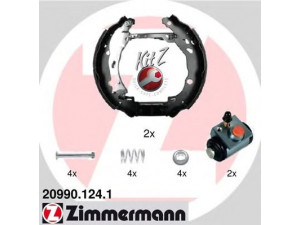 ZIMMERMANN 20990.124.1 stabdžių trinkelių komplektas 
 Techninės priežiūros dalys -> Papildomas remontas
4242.10, 4242.11, 4242.27, E170210