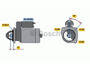 BOSCH 0 001 368 015 starteris
V 836 130 388, 836 130 388