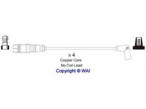 WAIglobal SL693 uždegimo laido komplektas