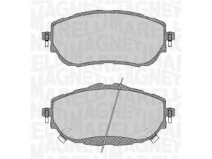 MAGNETI MARELLI 363916060708 stabdžių trinkelių rinkinys, diskinis stabdys