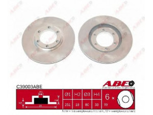 ABE C39003ABE stabdžių diskas 
 Stabdžių sistema -> Diskinis stabdys -> Stabdžių diskas
94113628, 94113629, 94232375, 8-94113-628-1
