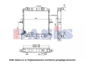 AKS DASIS 071680N radiatorius, variklio aušinimas 
 Aušinimo sistema -> Radiatorius/alyvos aušintuvas -> Radiatorius/dalys
21400G4800