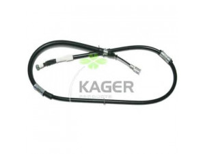 KAGER 19-6503 trosas, stovėjimo stabdys 
 Stabdžių sistema -> Valdymo svirtys/trosai
4643012290