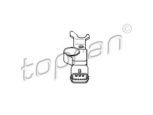 TOPRAN 207 886 RPM jutiklis, variklio valdymas 
 Variklis -> Variklio elektra
62 38 079, 90520850