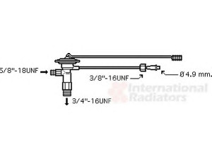 VAN WEZEL 17001307 išsiplėtimo vožtuvas, oro kondicionavimas 
 Oro kondicionavimas -> Vožtuvai
9480914, 007794459, 0082403293