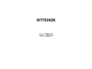 VENEPORTE MT75392K katalizatoriaus keitiklis 
 Išmetimo sistema -> Katalizatoriaus keitiklis
MR212855