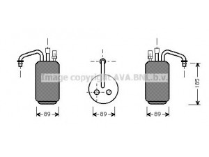 AVA QUALITY COOLING FDD017 džiovintuvas, oro kondicionierius 
 Oro kondicionavimas -> Džiovintuvas
1109561, 1124229, 96BW19E647BA