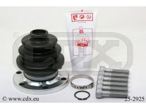 CDX 25-2925 gofruotoji membrana, kardaninis velenas 
 Ratų pavara -> Gofruotoji membrana