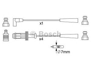 BOSCH 0 986 357 251 uždegimo laido komplektas 
 Kibirkšties / kaitinamasis uždegimas -> Uždegimo laidai/jungtys
91 53 775 680, 5967.K6