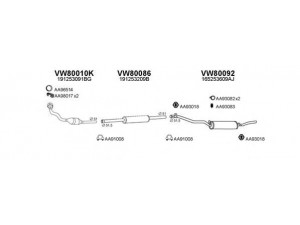VENEPORTE 800515 išmetimo sistema 
 Išmetimo sistema -> Išmetimo sistema, visa