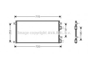AVA QUALITY COOLING IV5058 kondensatorius, oro kondicionierius 
 Oro kondicionavimas -> Kondensatorius
504022601