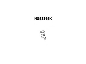 VENEPORTE NS53345K katalizatoriaus keitiklis 
 Išmetimo sistema -> Katalizatoriaus keitiklis
B08A0BM701, B08A0BM711