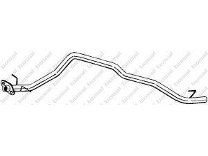 BOSAL 433-671 išleidimo kolektorius 
 Išmetimo sistema -> Išmetimo vamzdžiai
17405-87601, 17405-87620