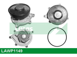 LUCAS ENGINE DRIVE LAWP1149 vandens siurblys 
 Aušinimo sistema -> Vandens siurblys/tarpiklis -> Vandens siurblys
11518512443