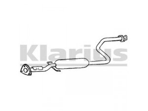 KLARIUS 260399 vidurinis duslintuvas 
 Išmetimo sistema -> Duslintuvas
GEX33503, GEX43503, GEX33503, GEX43503