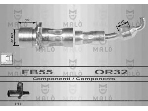 MAL? 8961 stabdžių žarnelė 
 Stabdžių sistema -> Stabdžių žarnelės
9094702660, 9094702799, 9094702912