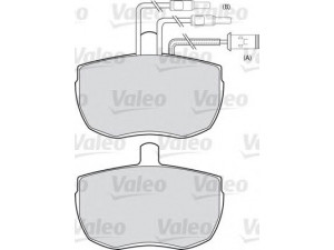 VALEO 598132 stabdžių trinkelių rinkinys, diskinis stabdys 
 Techninės priežiūros dalys -> Papildomas remontas
1906207, 1902494, 1906207