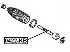 ASVA 0422-KB vidinė skersinė vairo trauklė 
 Vairavimas -> Vairo mechanizmo sujungimai
4410A173