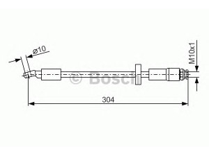 BOSCH 1 987 476 739 stabdžių žarnelė 
 Stabdžių sistema -> Stabdžių žarnelės
SE021744400A