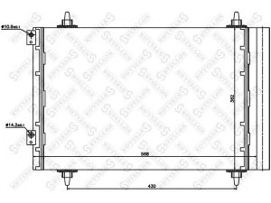 STELLOX 10-45618-SX kondensatorius, oro kondicionierius 
 Oro kondicionavimas -> Kondensatorius
6455EW, 6455GG, 9655828780, 9685947480