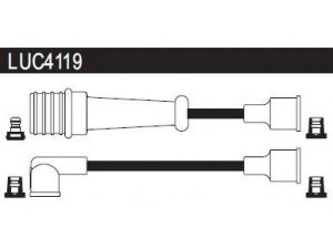 LUCAS ELECTRICAL LUC4119 uždegimo laido komplektas 
 Kibirkšties / kaitinamasis uždegimas -> Uždegimo laidai/jungtys