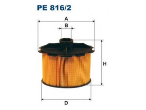 FILTRON PE816/2 kuro filtras 
 Techninės priežiūros dalys -> Papildomas remontas
190649, 1906A9, 9628890680, 190648