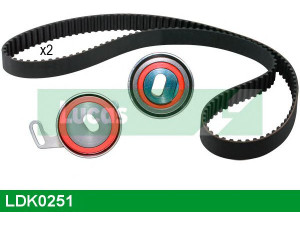LUCAS ENGINE DRIVE LDK0251 paskirstymo diržo komplektas 
 Techninės priežiūros dalys -> Papildomas remontas