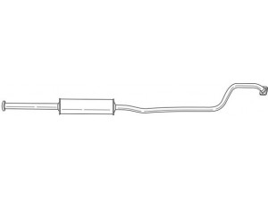 AKS DASIS SG38436 vidurinis duslintuvas