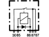 HELLA 4RA 933 791-091 relė, pagrindinė srovė