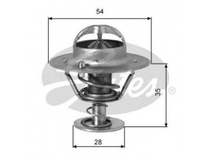 GATES TH00791G1 termostatas, aušinimo skystis 
 Aušinimo sistema -> Termostatas/tarpiklis -> Thermostat
YC2Z8575AA, 273277, 1L3E8575AA