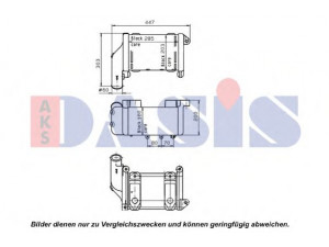 AKS DASIS 136011N alyvos aušintuvas, lėtintuvas
0004380288, A0004380288