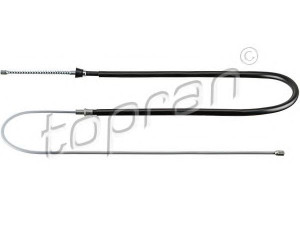 TOPRAN 114 845 trosas, stovėjimo stabdys 
 Stabdžių sistema -> Valdymo svirtys/trosai
6Q7 609 721B, 6Q7 609 721D